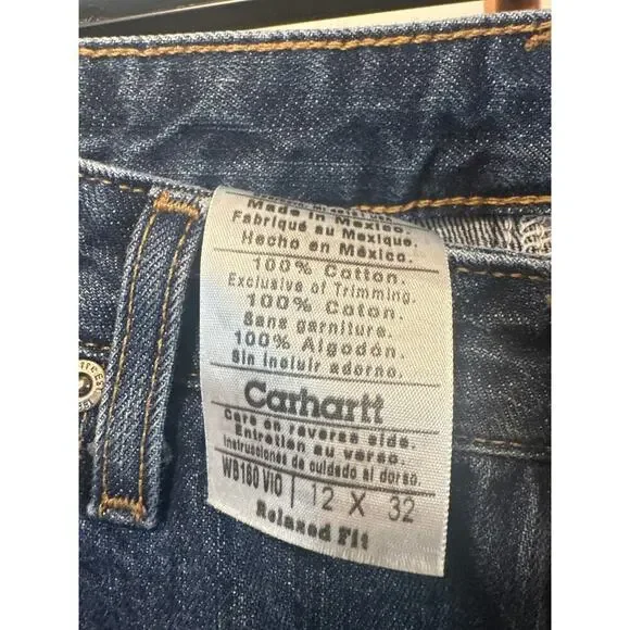 Carhartt Womens Jeans WB160 Vio Size 12x 32 western
Workwear cotton - Picture 5 of 7